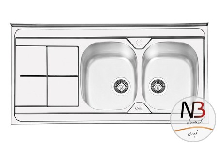 سینک-ظرفشویی-ایلیا-استیل-مدل-1041