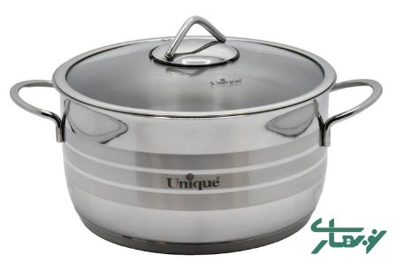 عکس محصول - قابلمه-یونیک-مدل-استیل-کد-9917-سایز-32-2
