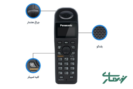 عکس محصول - گوشی-تلفن-پاناسونیک-مدل-kx-tg3611bx