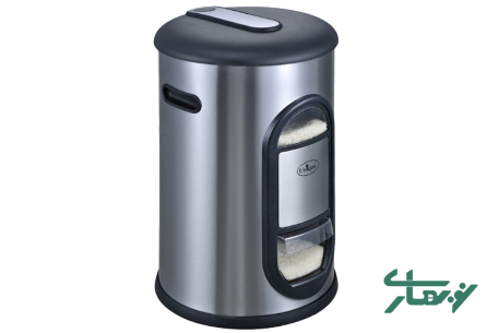 عکس محصول - سطل-برنج-پیمانه-دار-استیل-4440-یونیک