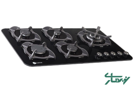 عکس محصول - اجاق-گاز-5-شعله-شیشه-ای-درسا-مدل-سانا-dg2104-5r