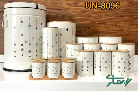 عکس محصول - سرویس-آشپزخانه-19-پارچه-ستاره-آویز-یونیک-مدل-8096