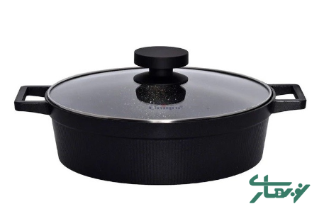 تابه دو دسته یونیک مدل دیاموند کد 8914 سایز 28