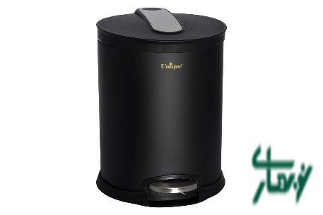 سطل 5 لیتر مشکی یونیک مدل UN-4210